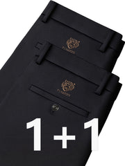 [Tong Tong Bang Selected OBM] 2pcs Men'S Wrinkle-Resistant Non-Iron Versatile Business Suit Pants Middle-Aged And Elderly Formal Suit Trousers