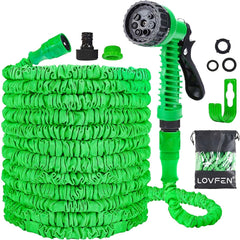 Lovfen-50Ft/100Ft/150Ft/200Ft Expandable Garden Hose Pipes with 1/2