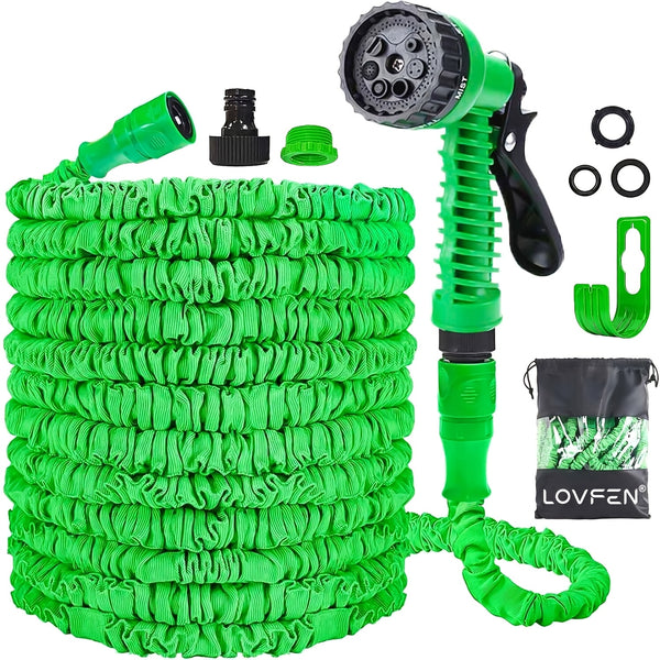 Lovfen-50Ft/100Ft/150Ft/200Ft Expandable Garden Hose Pipes with 1/2