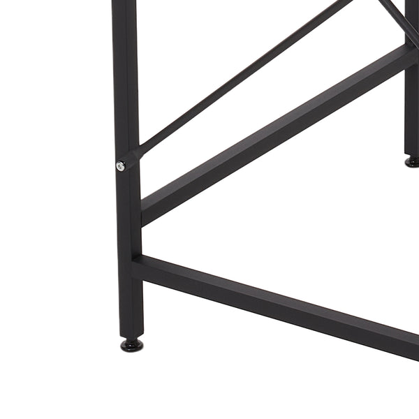 3-Tier Over Toilet Storage Rack, Freestanding Bathroom Laundry Organizer Shelf, Multi-Layer Storage Cabinet for Towels, Detergent, and Plants, White/Black