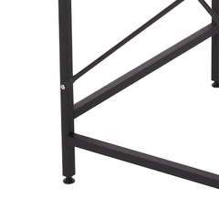 3-Tier Over Toilet Storage Rack, Freestanding Bathroom Laundry Organizer Shelf, Multi-Layer Storage Cabinet for Towels, Detergent, and Plants, White/Black