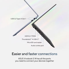 ASUS Vivobook S, Intel Core Ultra 7, 16GB RAM, 1TB SSD, 14 Inch OLED Laptop, S5406SA-QD006W