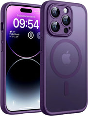 TOCOL Magnetic for Iphone 17 Pro Max Case 6.9-Inch, Compatible with Magsafe, Full Camera Protection, Built-In Magnetic Ring, Drop Protection Shockproof Translucent Matte Phone Cover