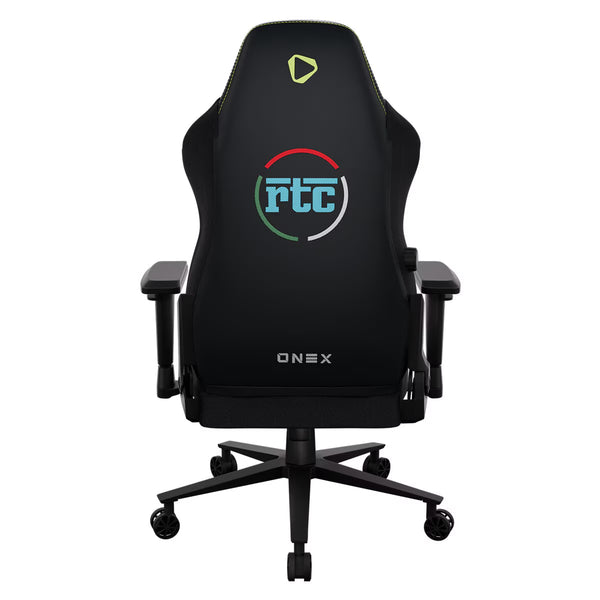 ONEX RTC Ergoglide Gaming Chair, Black/Green