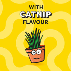 4 x 350g Dreamies Catnip Cat Treats Mega Tubs Cat Biscuits (1.4kg)
