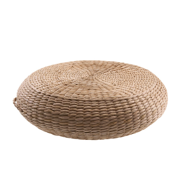 10cm Thicken Straw Cushion, Solid Round Seat Cushions Chair Pad Pillow Seat Soft Tatami Floor Cushion for Yoga Meditation Living Room Balcony Office Outdoor 40cm/50cm