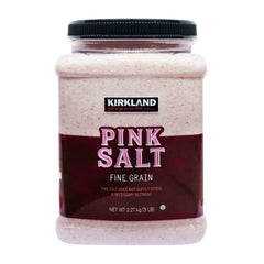 Kirkland Signature Ground Himalayan Pink Salt, 2.27Kg