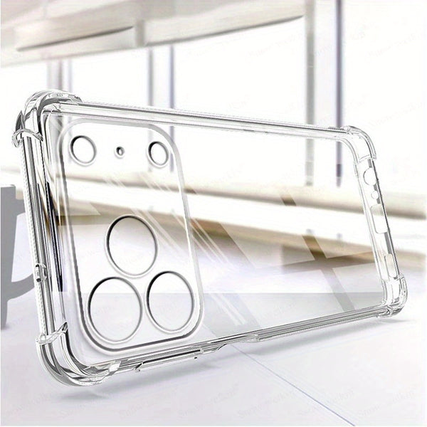 TVELO Clear Phone Case for iPhone 17, iphone 17 air, iphone 17 pro, iphone 17 pro max, Transparent Slim Fit Hard Protective Cover, Shockproof Mobile Case black greay