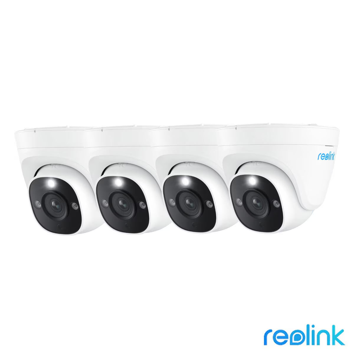 Reolink 12MP (4K+) UHD NVR Poe AI Dome Add-On Cam 4Pk