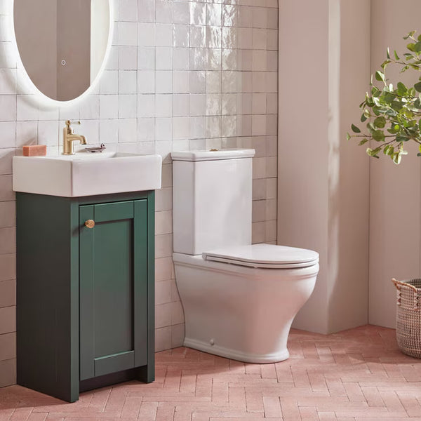 Tavistock Ashby Closed Back Toilet with Cistern and Seat