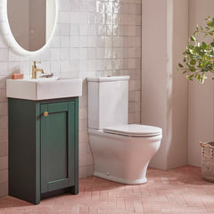 Tavistock Ashby Closed Back Toilet with Cistern and Seat