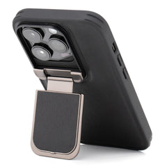 Shockproof Phone Case for iPhone 17 Pro Max Synthetic Faux Leather Cover Integrated Camera Protector Full Edge Protection Non-Slip Comfort Grip