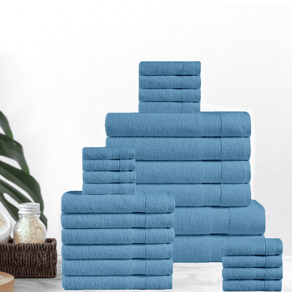 10 Pieces Towel Bale Set - Premium Hotel Quality Hotel & Spa Quality, Ultra Soft, Quick-Dry & Highly Absorbent | Luxury Towels for Bathroom, Gym & Everyday Use