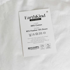 Earthkind™ Recycled Feather & down 4.5 Tog Duvet, in 4 Sizes