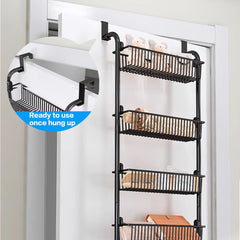 4/6-tier Over Door Storage Kitchen, Spice Rack Over Door, over Door