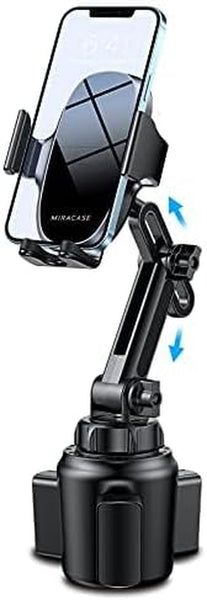 Miracase Car Phone Holder for Cars Dashboard Windscreen Desk, 3In 1 Mobile Phone Mount Automobile Cradle 360° Rotatable Stand for Iphone16 15 Pro plus Max 14 13 12 11Samsung