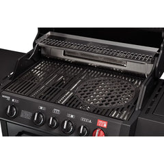 Enders Monroe 4 Burner Stainless Steel Gas Barbecue + Pizza Stone + Cover
