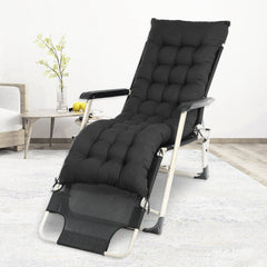 Garden Bench Cushion Chair Cushion, Sun Lounger Cushion Pads 160*50*8cm Thick Garden Recliner Chair Replacement Anti-Slip Cushion Sunbed Cushion 2 3 Seater Seat Pad for Porch Swing Patio Lawn Various Colour Options