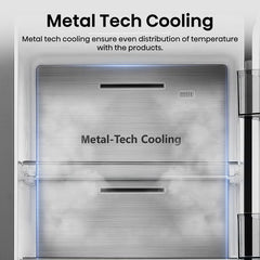 Hisense Pureflat RS818N4TFC, Non Plumbed Side by Side Fridge Freezer, C Rated in Black