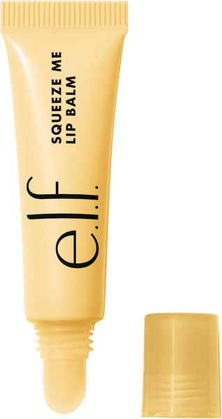 E.L.F. Squeeze Me Lip Balm, Moisturising Lip Balm for a Sheer Tint of Colour, Infused with Hyaluronic Acid, Vegan & Cruelty-Free, Grape