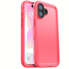 Phone Case - Case for Iphone 16 15 14 13 12 11 Pro Max Plus Mini SE2 SE3 7 8 - Full Body Heavy Duty with Built-In Tempered Glass Screen Protector Dustproof Shockproof Underwater Diving Swimming Phone Case