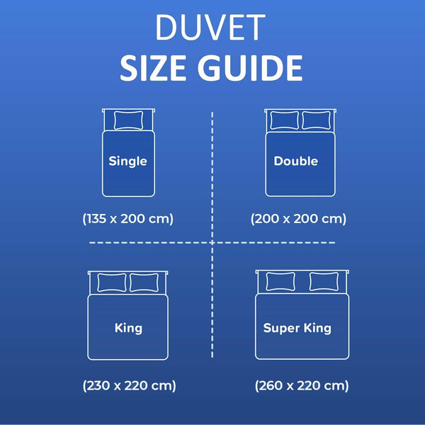 Divine Textiles Lightweight Air Cloud Quilt 4.5 10.5 13.5 15 TOG Duvet – Breathable All-Season Duvet with Soft Hollowfibre Filling | Single, Double, King, Super King | White