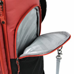 Titan 26 Can Backpack Cooler with 2 Ice Walls in Red