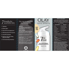 Olay Total Effects Age Moisturiser, 2 X 50Ml