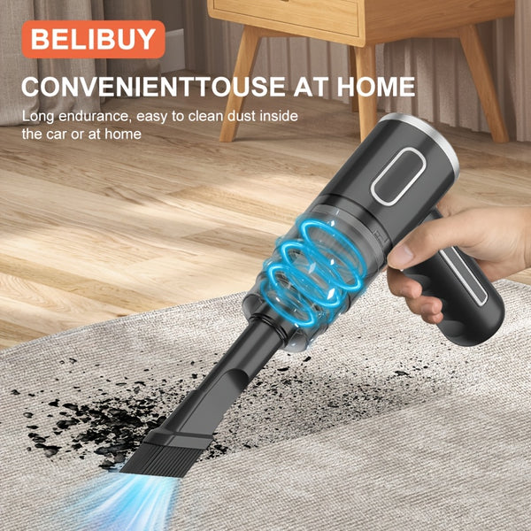 Powerful Vacuum Cleaner with Operation & Crevice - Heavy-Duty Plastic Vacuum Suitable for Hardwood Floors, Carpets, Pet Hair Removal - Ideal Gift for Men, Women, Birthdays &