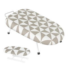 1pc Compact Folding Ironing Board with Pink Floral Pattern - Space-Saving, Easy Storage, Multi-Use Design for Home Use, Durable Plastic Material, Ironing Boards