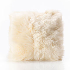 Bowron Double Sided Sheepskin Cushion, 35 X 35Cm in Brown