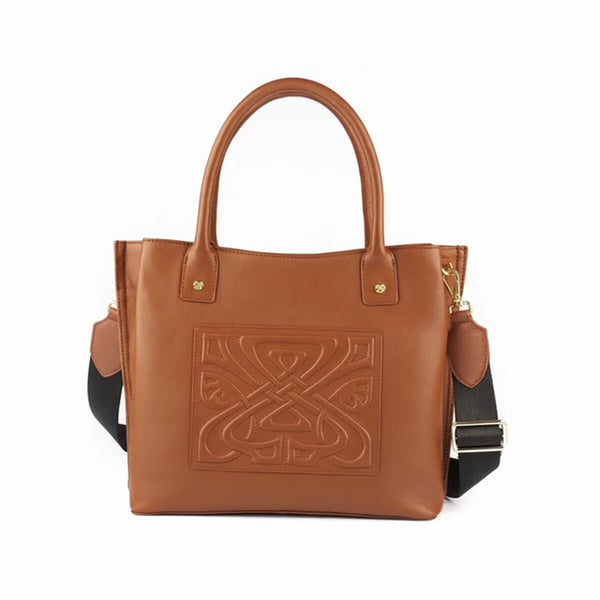 Biba Padded Leather Tote Bag