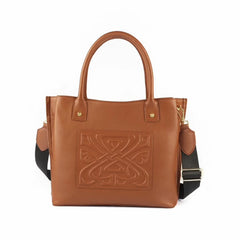 Biba Padded Leather Tote Bag