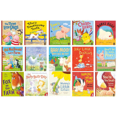 Farmyard Friends House Shaped 15 Book Collection