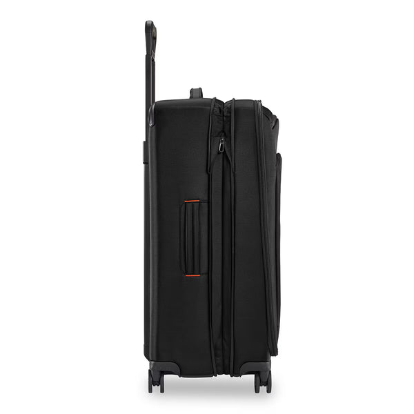Briggs & Riley ZDX 74Cm Large Expandable 4 Wheel Spinner Suitcase in Black