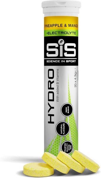 Science in Sport Hydro Electrolyte Tablets 20 Pcs. Berry – Vegan & Gluten-Free, Ideal to Promote Hydration and Maintain Electrolytes Balance (Packaging May Vary)