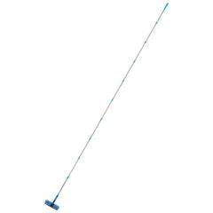 1pc 10-Section Extra-long 4.3m Telescopic 2-in-1 Window Glass Cleaner Wipe and Scraper Double-sided Use, Suitable for High-rise Windows Walls Cars Indoor Outdoor Cleaning Professional Rod Kit