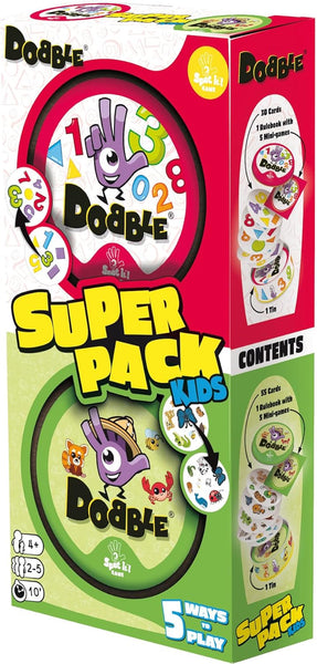 Asmodee | Dobble | Kids Card Game | Ages 6+ | 2-8 Players | 15 Minutes Playing Time