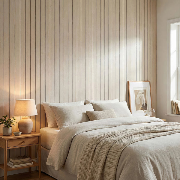 3D Wood Grain Wall Panels, Self-Adhesive Thickened Wallpaper, Moisture-Proof, Home Decoration Wall Stickers, Peel and Stick, Easy to Clean and Cut, Suitable for Renovation of Living Rooms, Bedrooms, Restaurants and Ceilings