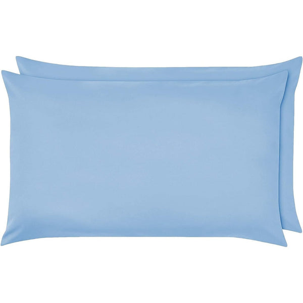 Pack of 2 Soft touch Ultra-Fine 100% Cotton Pillowcase, Envelope Closure Pillow Covers, Available in a Variety of Colours