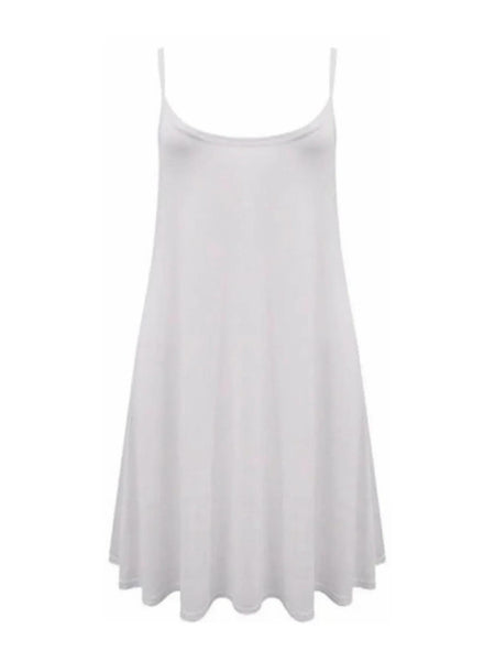 Women’s Flowy Swing Dress – Casual A-Line Skater Dress | Soft Comfortable Fabric | Multiple Colours & Sizes | Everyday Summer Outfit