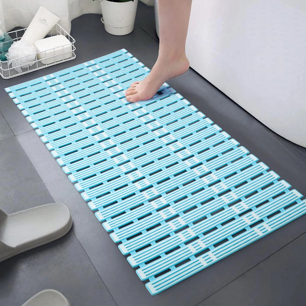 Bath Bathroom Mat Inside Shower Suction Shower Mat 90x40cm