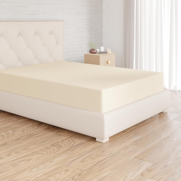 Amazon Basics Soft Microfibre Single Fitted Sheet, Deep Pocket 12 Inch (30 Cm), White