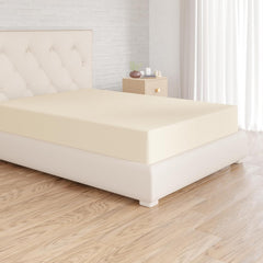 Amazon Basics Soft Microfibre Single Fitted Sheet, Deep Pocket 12 Inch (30 Cm), White
