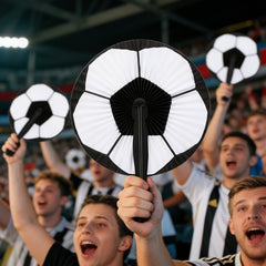 5pcs Foldable Handheld Soccer Fan, Essential for Fans, Party Decoration, Summer Gift, Viewing Must-Have, Cheer for Football, NORTH AMERICA 26 THE WORLD MEETS IN 26
