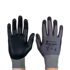 Tornado Contour Avenger Safety Gloves - 20 Pairs in Size 8