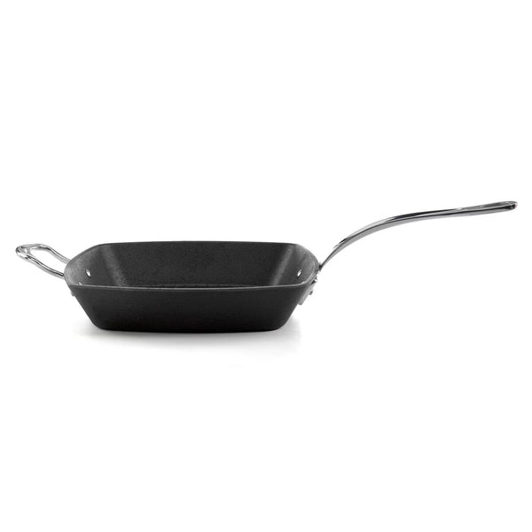Samuel Groves Britannia Cast Iron Square Griddle Pan, 26Cm