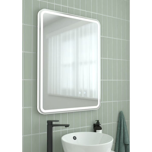 Roper Rhodes Rimini Back Lit Mirror with Demister and Sensor Control 60 X 80 X 2.8 Cm