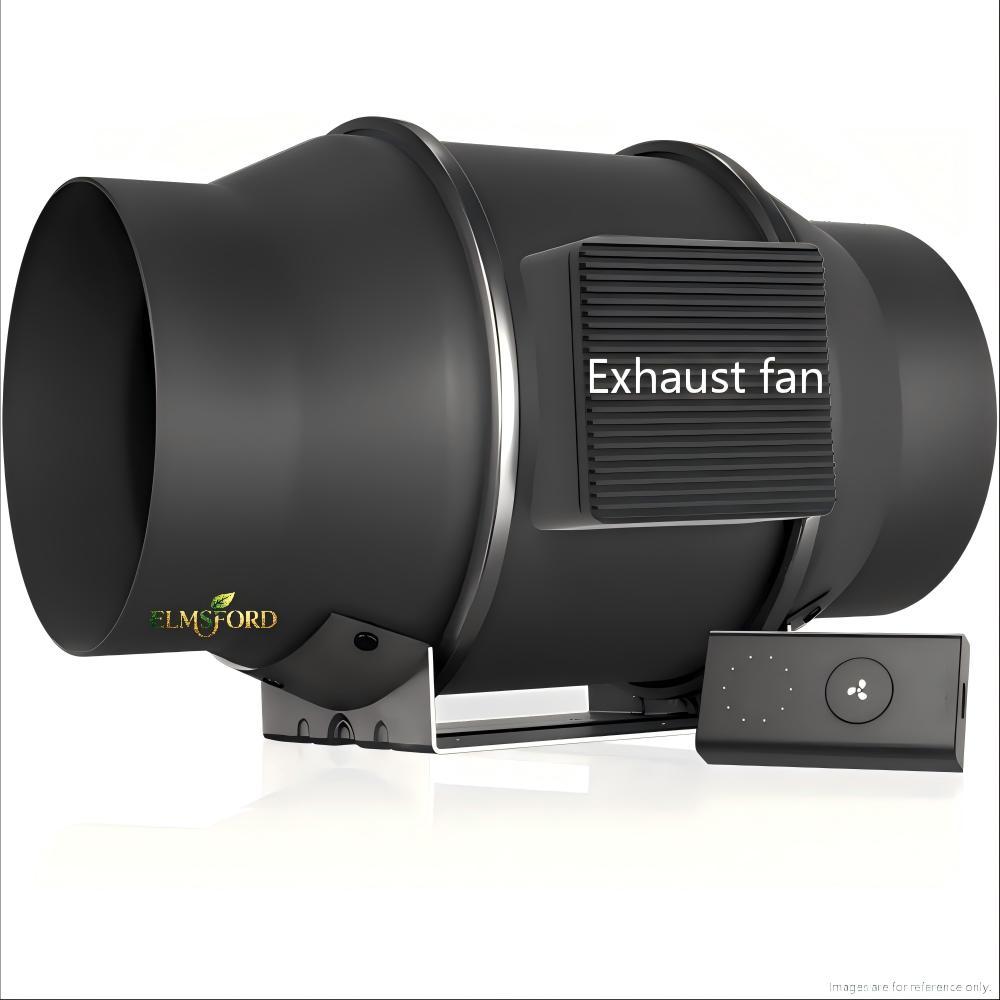 High-Efficiency Industrial Ventilation Fan, Energy-Saving Axial/Radial Flow Fan, Suitable for Warehouses, Workshops, Basements, Durable Ventilator with Strong Airflow, Suitable for Commercial And Residential Use (No Remote Control Required).