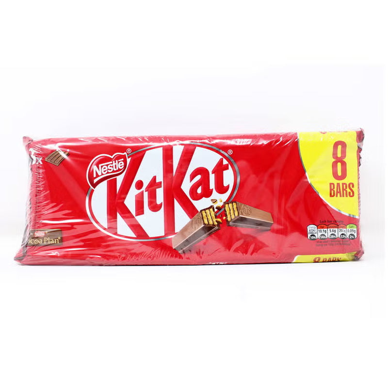 Nestle Kitkat 4 Finger Milk Chocolate Bar, 3 X 8 Pack